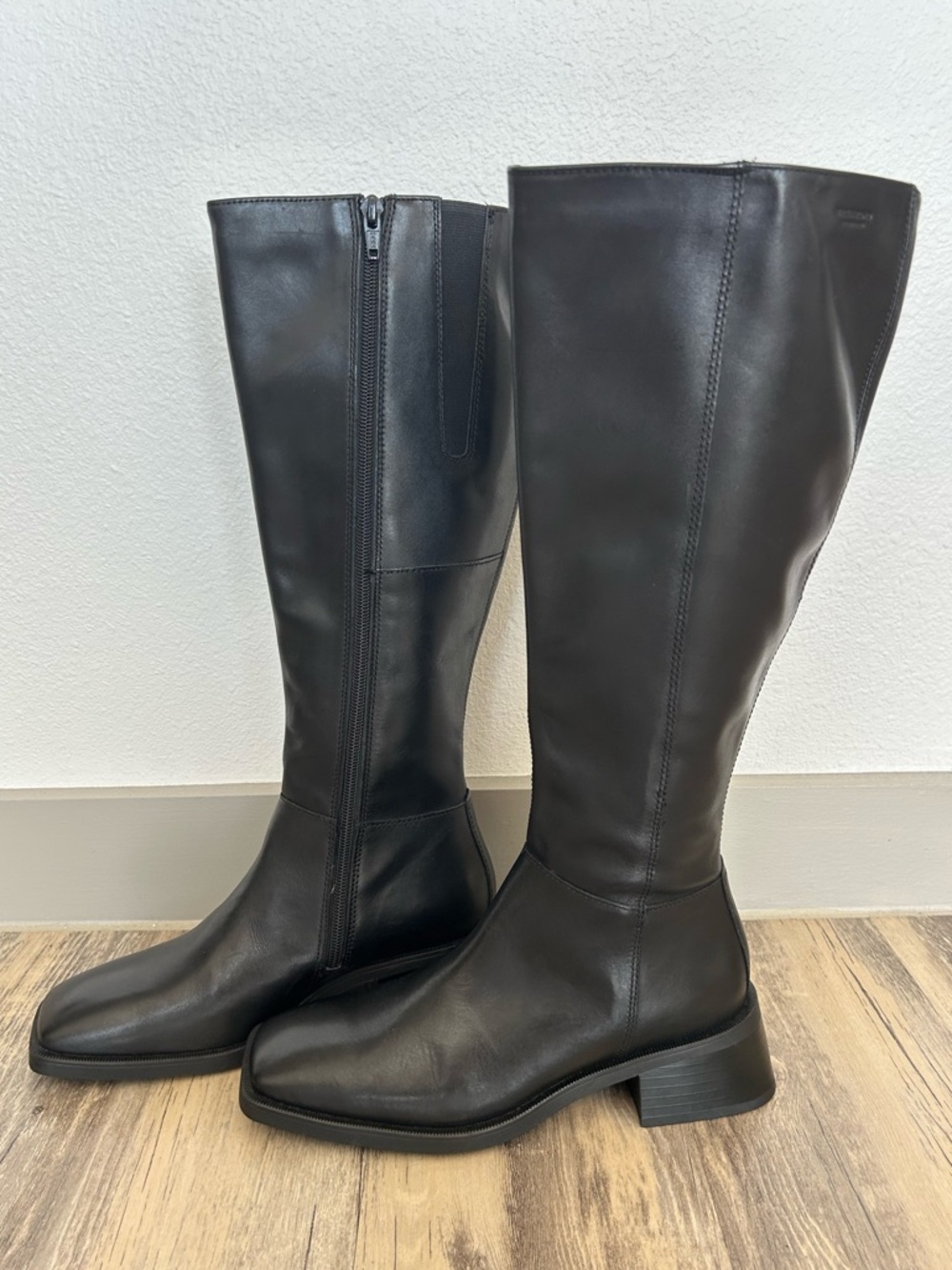 Vagabond Blanca Tall Boots Black - Picture 5 of 11